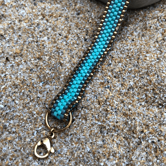 Serpentin vert/doré
