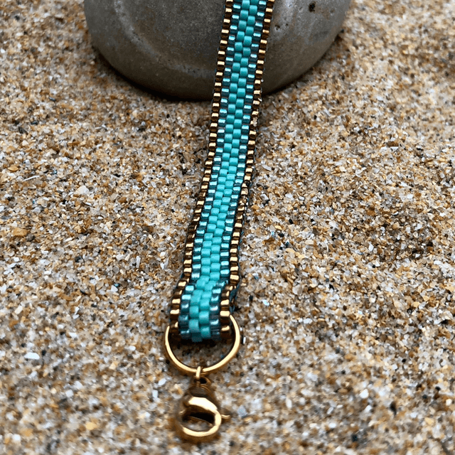 Serpentin vert/doré